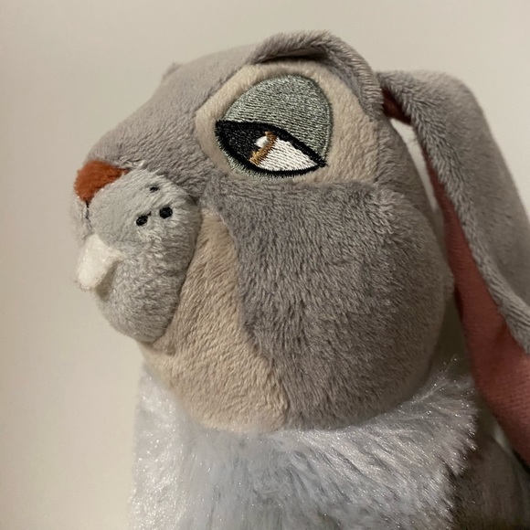 Sofia The First Clover Plush Bunny Stuffed Animal Grey Rabbit Toy Disney Junior - Picture 10 of 11